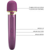 PRETTY LOVE - MASSAGER 7 VIBRATIONSMODI LILA