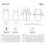 LIVCO CORSETTI FASHION - JACQUELINE LC 90249 KLEID + HEMD + HÖSCHE SCHWARZ S/M