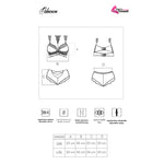 LIVCO CORSETTI FASHION - PALMENOM LC 90614 BH + HÖSCHEN SCHWARZ