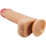 PRETTY LOVE - SLIDING SKIN SERIES REALISTISCHER DILDO MIT GLEITENDEM HAUT-SAUGNAP 20,6 CM