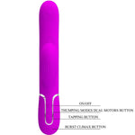 PRETTY LOVE - PERLITA MULTIFUNKTIONS-3-IN-1-G-SPOT-VIBRATOR VIOLETT