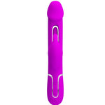 PRETTY LOVE - DEJON RABBIT VIBRATOR 3 IN 1 MULTIFUNKTIONS FUCSIA