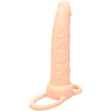 CALEXOTICS - PERFORMANCE MAXX WIEDERAUFLADBARER DUAL PENETRATOR, HELLE HAUT