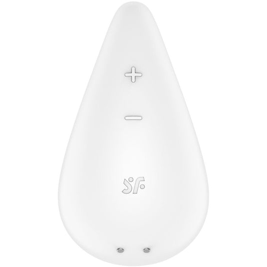SATISFYER - DEW DROP VIBRATOR AUFLEGEN WEISS