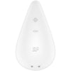 SATISFYER - DEW DROP VIBRATOR AUFLEGEN WEISS