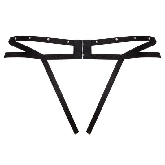 LIVCO CORSETTI FASHION - NOMADE TANGA MIT SCHRITTFREIEN SCHWARZ