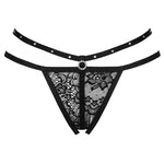 LIVCO CORSETTI FASHION - NOMADE TANGA MIT SCHRITTFREIEN SCHWARZ