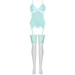 LIVCO CORSETTI FASHION - PERSINNE MIT EMPORIO SET KORSETT + HÖSCHEN + STRÜMPFE