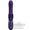 PRETTY LOVE - MULTIFUNKTIONS-KANINCHENVIBRATOR 4 IN 1 SCHMETTERLING LILA