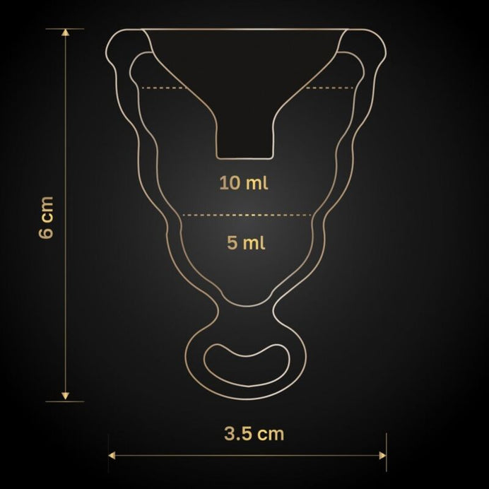 G-VIBE - GCUP SCHWARZE MENSTRUATIONSTASSE