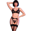 CHILIROSE - CR 4692 SET VIERTEILIG SCHWARZ M