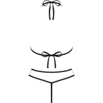 LIVCO CORSETTI FASHION - JIMENA LC 20216 BH + STRING SCHWARZ EINE GRÖSSE