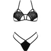 LIVCO CORSETTI FASHION - JIMENA LC 20216 BH + STRING SCHWARZ EINE GRÖSSE