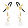 KINK - GLASPERLEN-NIPPELKLAMMERN GOLD 6 CM