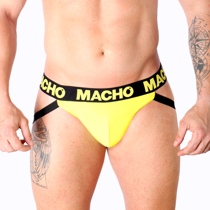 MACHO - MX25A JOCK LYCRA GELB S