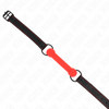 KINK - KNOCHENGAG MIT KUNSTLEDERBAND ROT VERSTELLBAR 41-57 CM