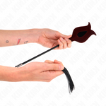 KINK - ROSENFORM QUASTENPEITSCHE AUS SILIKON 45 CM