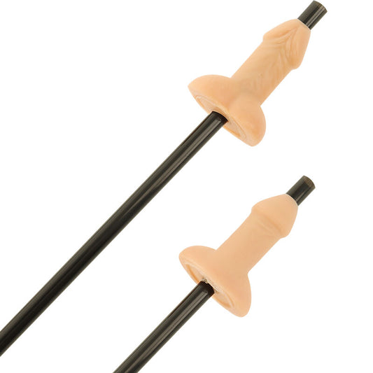 DIABLO PICANTE - BEUTEL MIT 10 NATÜRLICHEN PENIS-STROHHALMEN