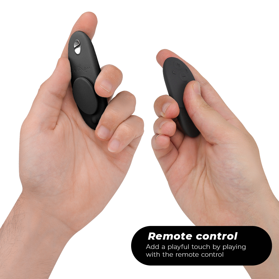 WE-VIBE - MOXIE + SCHWARZER KLITORALVIBRATOR