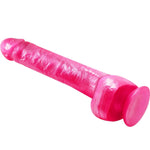 BAILE - REALISTISCHER ROSA DILDO DONG MIT SAUGNAPF