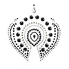 BIJOUX - INDISCRETS EXTRAVAGANTES SCHWARZ-SILBER
