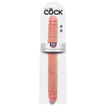 KING COCK - DICKES DOPPELDILDO FLEISCH 40.6 CM