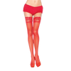 LEG AVENUE - ROTE STRUMPFHOSE MIT SELBSTKLEBENDER SPITZE