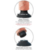 KING COCK - VIBRATORDILDO 15.24 CM NATÜRLICH