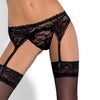 OBSESSIVE - SCHWARZER CATIA-GARER-GÜRTEL S/M