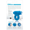 SCREAMING O - BLAU WIEAUFLADBARER VIBRATOR WOW-RING