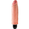 KING COCK - STEIFER REALISTISCHER VIBRATOR 15.24 CM NATÜRLICH