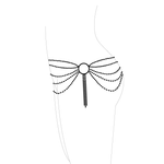 BIJOUX - MAGNIFIQUE METALLKETTE SCHMUCKSTÜCK FÜR SILBERNE TAILLE