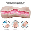 CRAZY BULL - WATER SKIN VAGINA MASTURBADOR MIT VIBRIERENDER BULLET 2