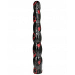 ALL BLACK - ANAL DILDO 32 CM
