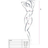 PASSION - WOMAN BS016 ROTER BODYSTOCKING, EINE GRÖSSE