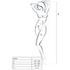 PASSION - WOMAN BS019 BODYSTOCKING SCHWARZ EINE GRÖSSE