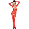 PASSION - WOMAN BS031 ROTER BODYSTOCKING, EINE GRÖSSE