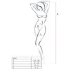 PASSION - WOMAN BS031 BODYSTOCKING SCHWARZ EINE GRÖSSE