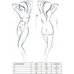 PASSION - WOMAN JUSTINA SCHWARZES KORSETT GRÖSSE S/M