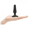 B-VIBE - NOVICE ANAL-STECKER MIT FERNBEDIENUNG SCHWARZ