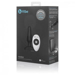 B-VIBE - NOVICE ANAL-STECKER MIT FERNBEDIENUNG SCHWARZ