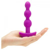 B-VIBE - TRIPLET ANAL FERNBEDIENUNGSPERLEN ROSA