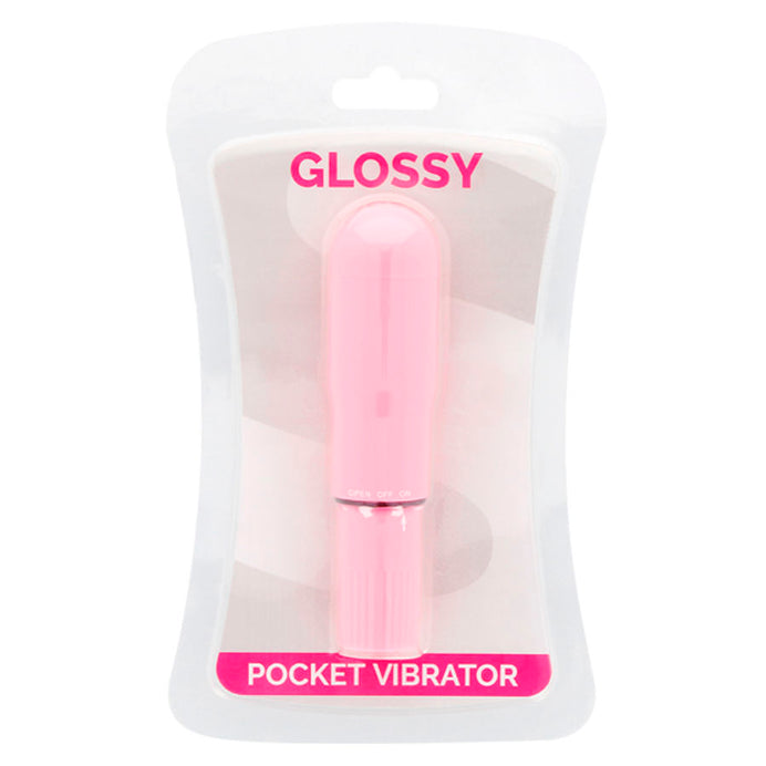 GLOSSY - TASCHENVIBRATOR ROSA