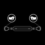 FETISH SUBMISSIVE - HUNDEGESCHIRR MIT NOPRENE-FUTTER