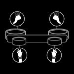 FETISH SUBMISSIVE - BONDAGE-SPREIZSTANGE MIT NOPRENE-FUTTER