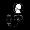 FETISH SUBMISSIVE - KETTENHALSKETTE MIT NOPRENE-FUTTER