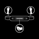 FETISH SUBMISSIVE - HANDSCHELLEN MIT NOPRENE-FUTTER UND GRIFF