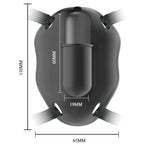 PRETTY LOVE - STRAP-ON MIT CARTER VIBRIERENDER BULLET