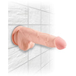 KING COCK - TRIPLE DENSITY DILDO 13 CM MIT HODEN