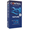 CONTROL - DUO NATURA 2-1 KONSERVIERUNGSMITTEL + GEL 6 EINHEITEN